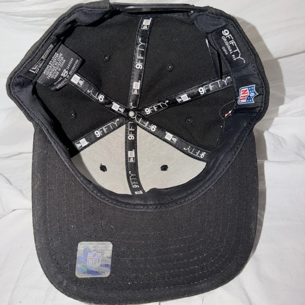 JJ Watt Texans New Era Black and Red 9FIFTY Cap - Picture 6 of 8